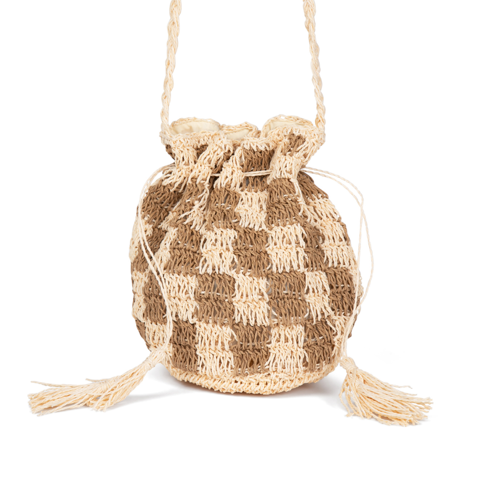 The Sundrift Tassel Bucket Bag