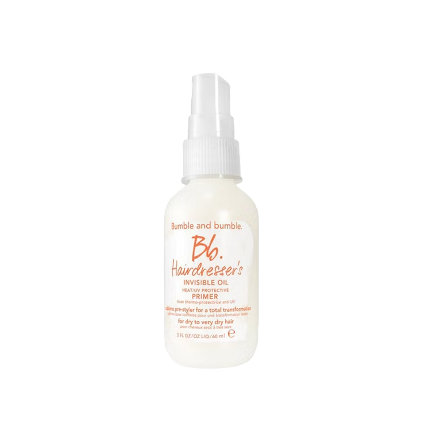 Hairdresser's Invisible Oil Heat/UV Protective Primer