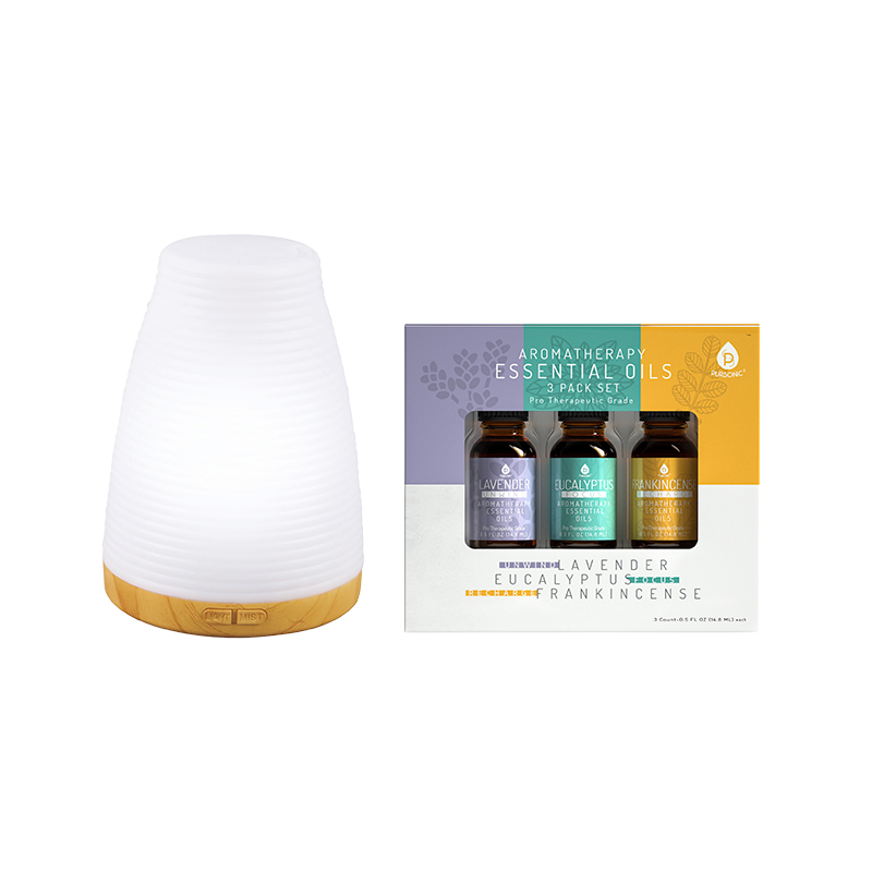 2in1 USB Essential Oil Aroma Difffuser (Oils Included)
