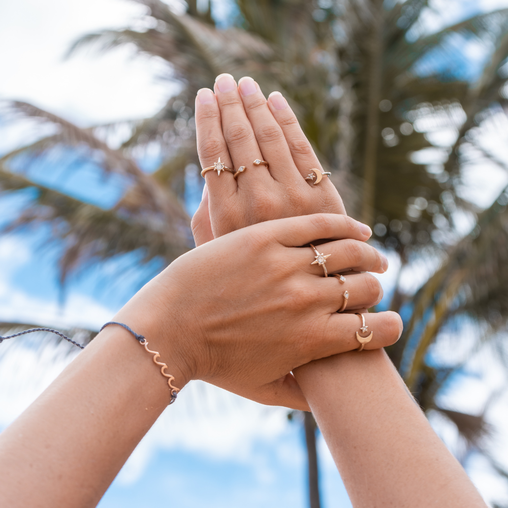 Celestial Mix-and-Match Rings