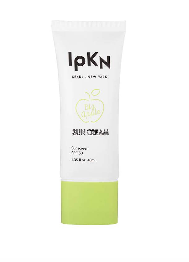 Suncream with apple extract
