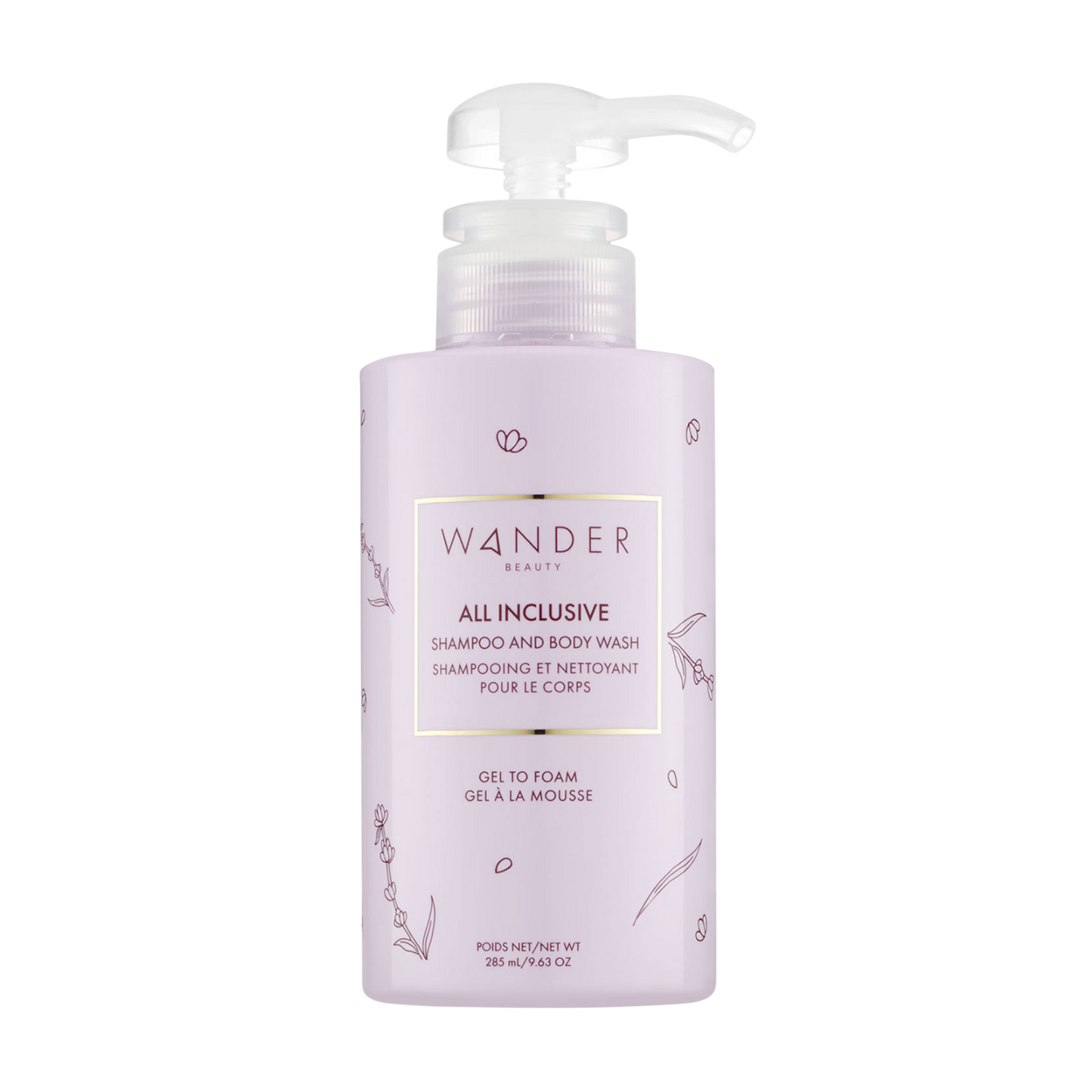 All Inclusive Shampoo and Body Wash