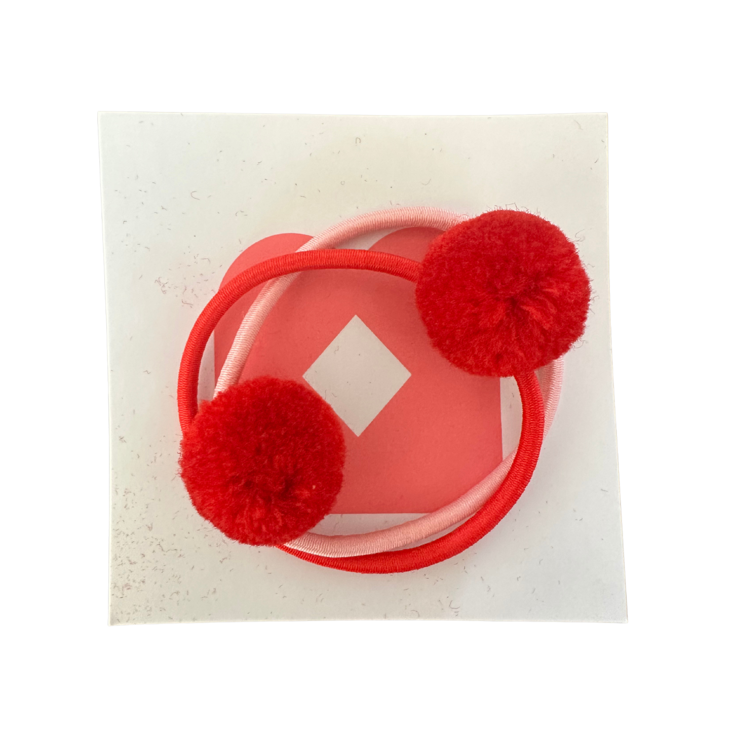Sweetheart PomPom Hair Ties