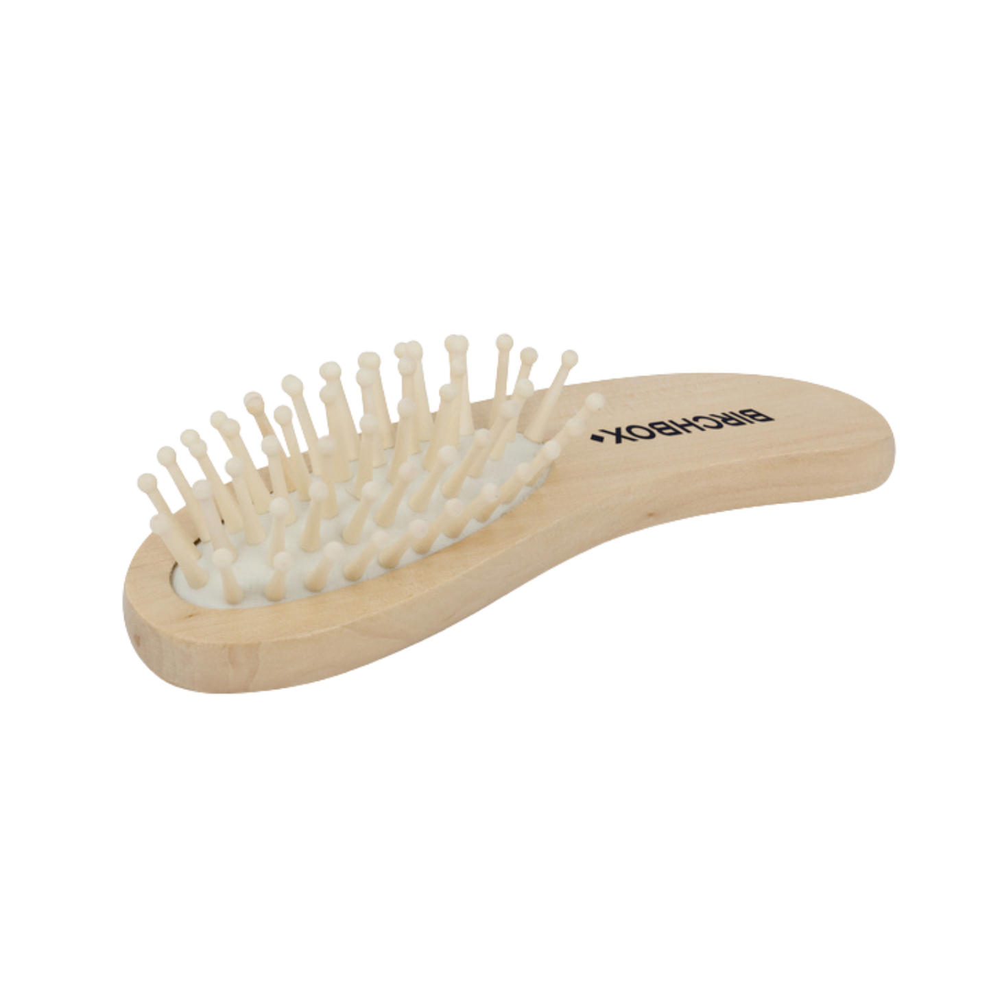 Wooden Hair Brush with Birchbox Logo