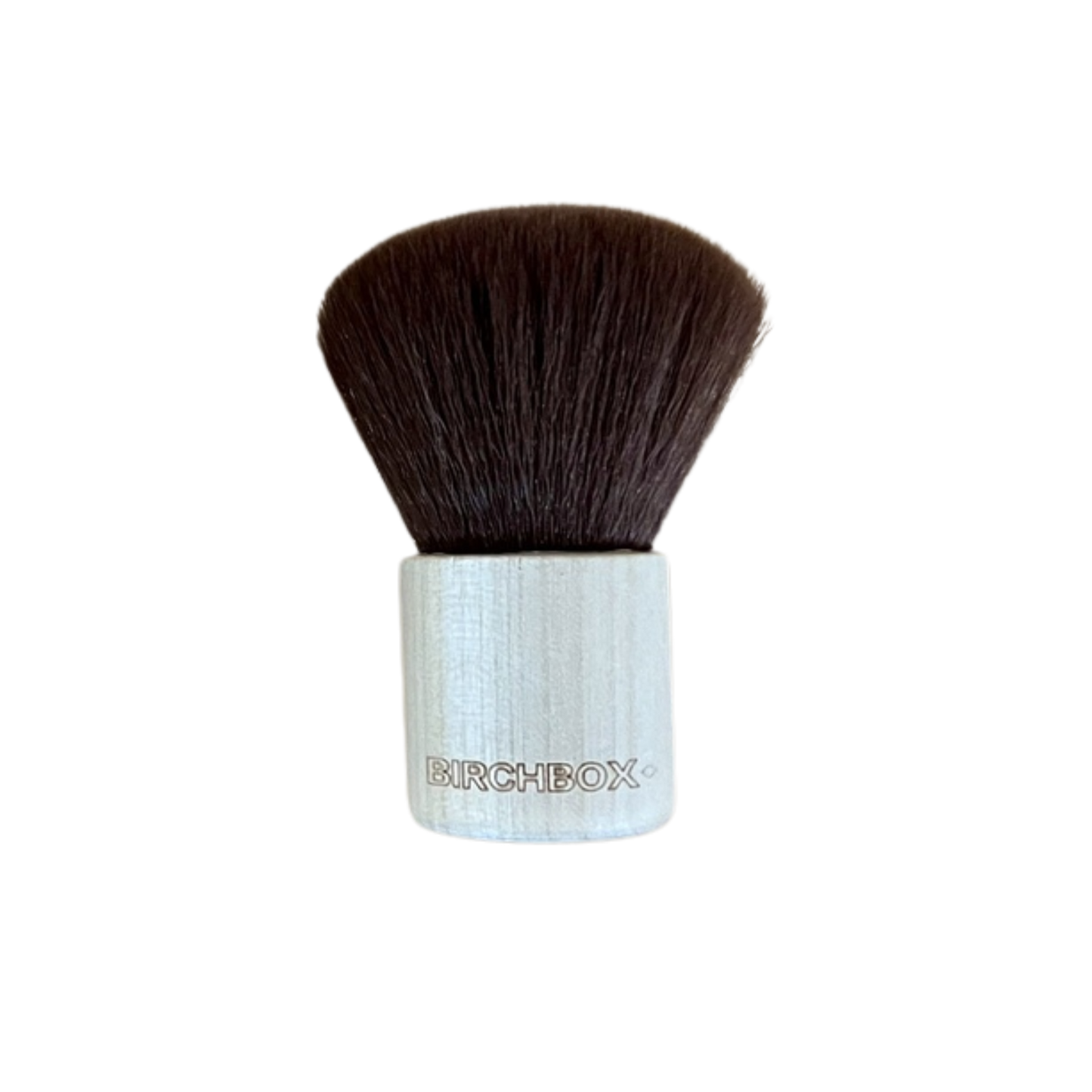 Wooden Kabuki Brush with Birchbox Logo