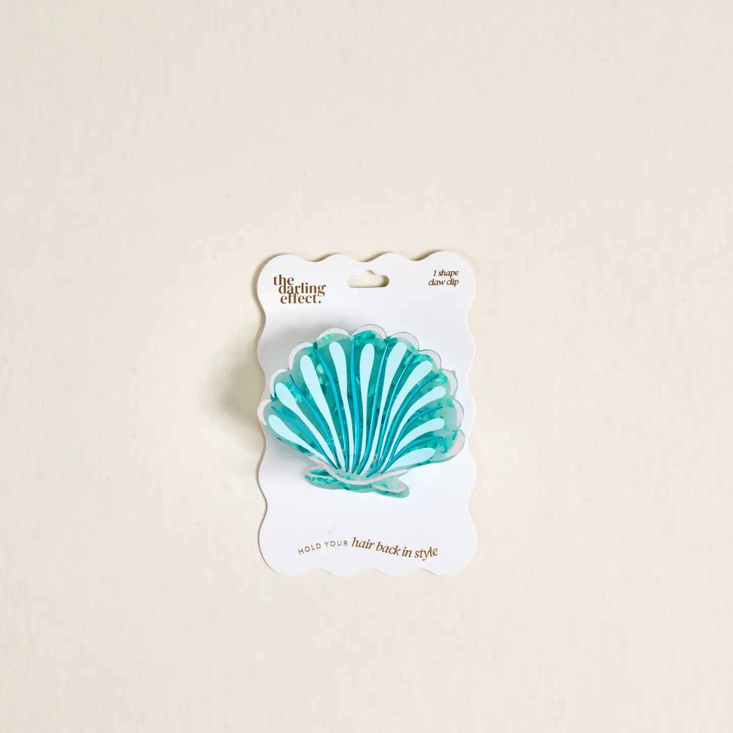 Shape Up Claw Clip–Seashell
