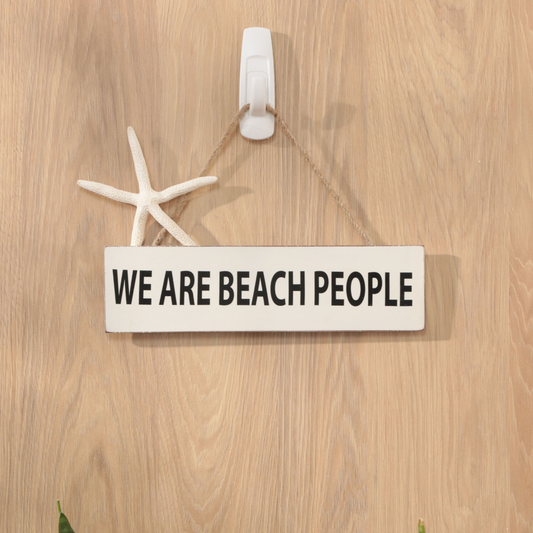 The Beach People Door Hanger