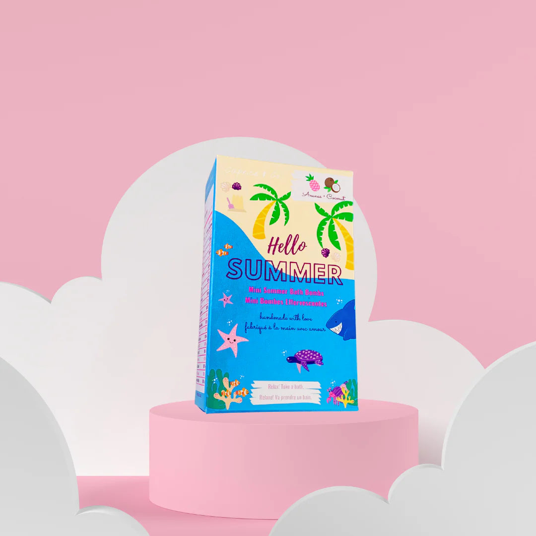Hello Summer - Mini Bath Bombs