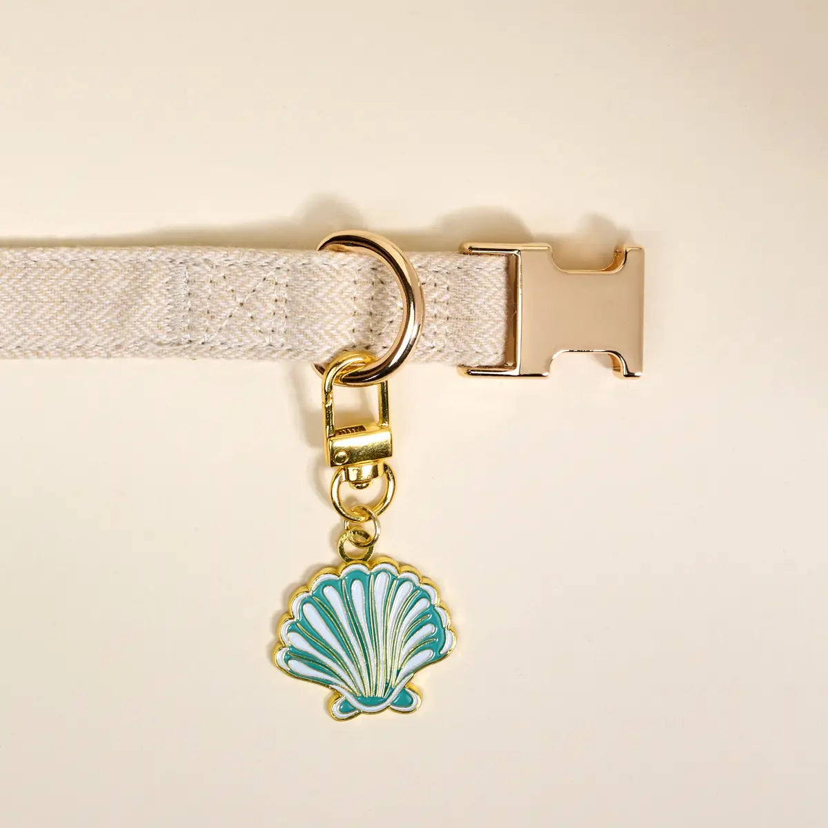 Pawfect Collar Charm–Seashell