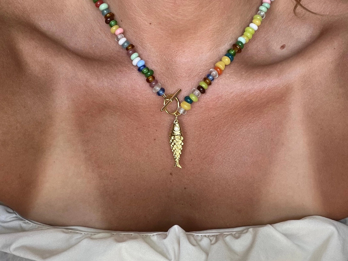 Sausalito Recycled Glass Necklace