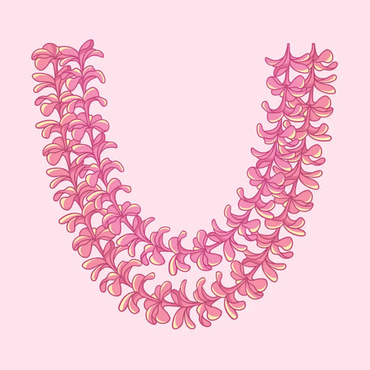 Double Strand Plumeria, Air Freshener - Guava