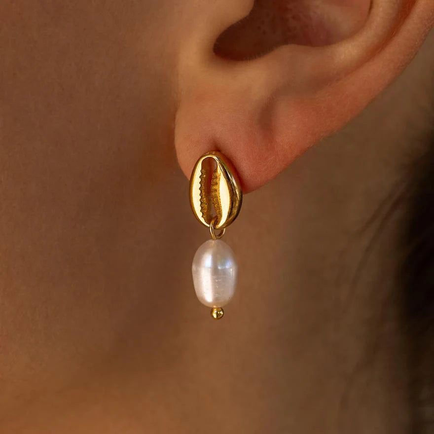 Island Earrings - Gold