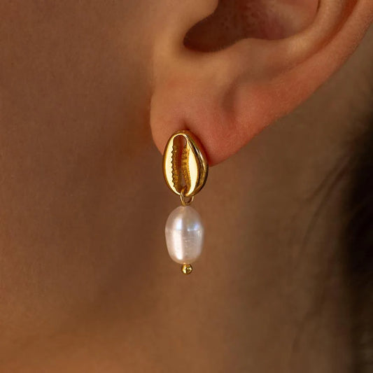 Island Earrings - Gold