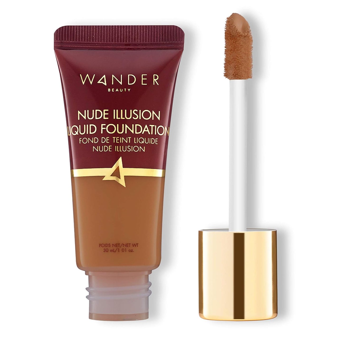 Nude Illusion Liquid Foundation - Rich Deep