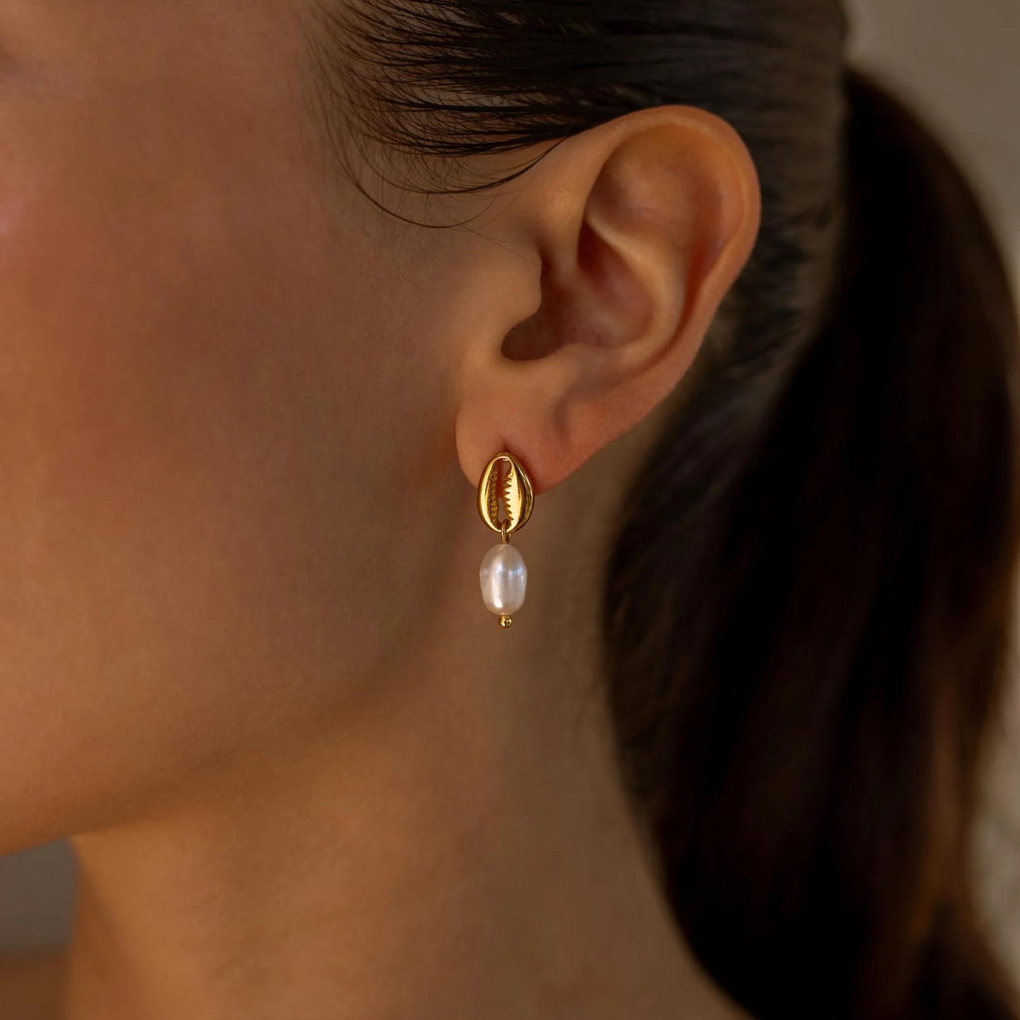 Island Earrings - Gold
