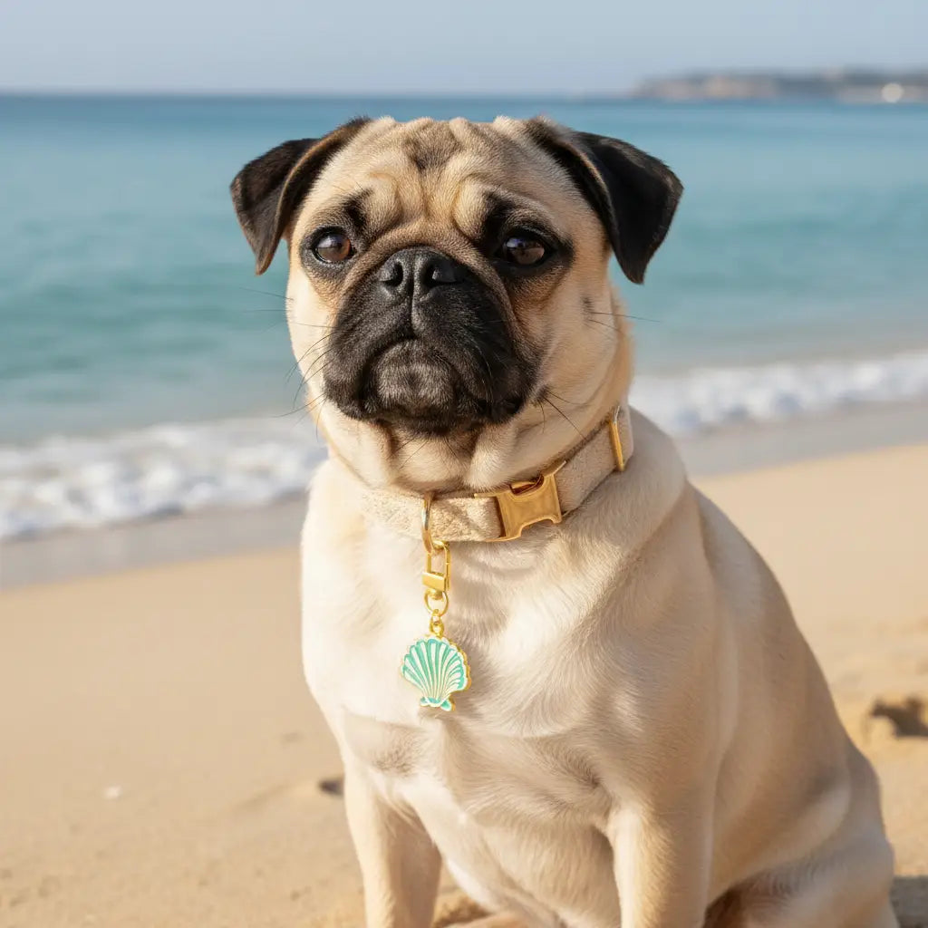 Pawfect Collar Charm–Seashell