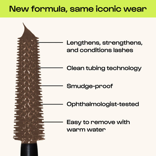 Go the Distance Lengthening & Strengthening Tubing Mascara - Brown