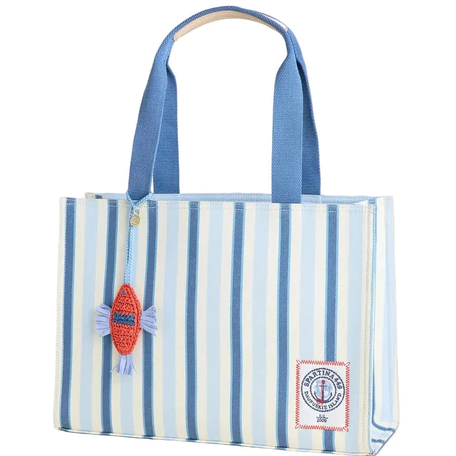 Shopper Tote Flagler Resort Wide Stripe