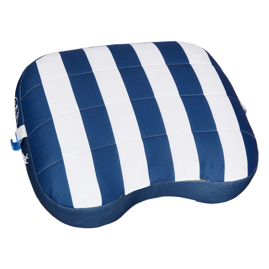 Beach Pillow - Blue Stripe