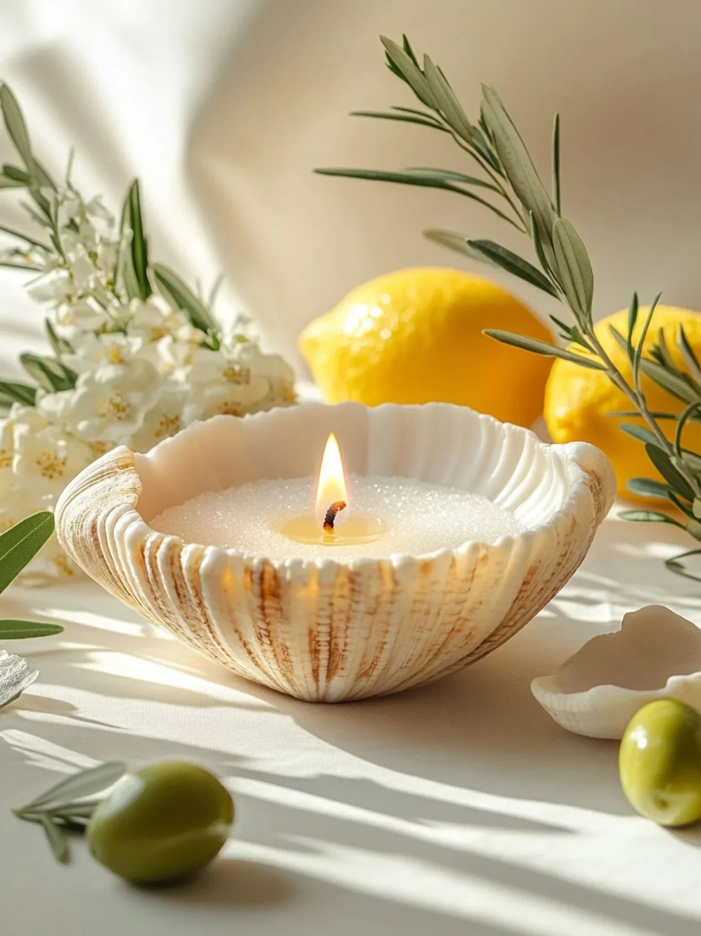 Original (Unscented) Sand Candle