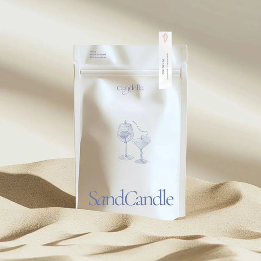 Original (Unscented) Sand Candle