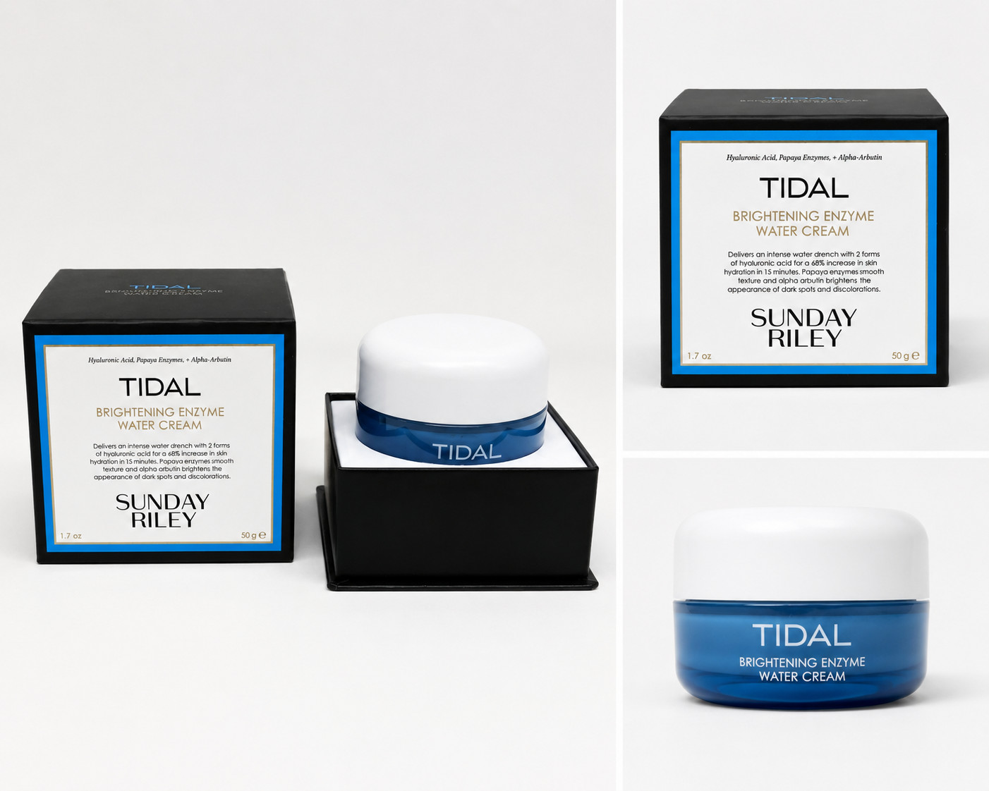 Sunday Riley Tidal Brightening Enzyme Water Cream 1.7 oz