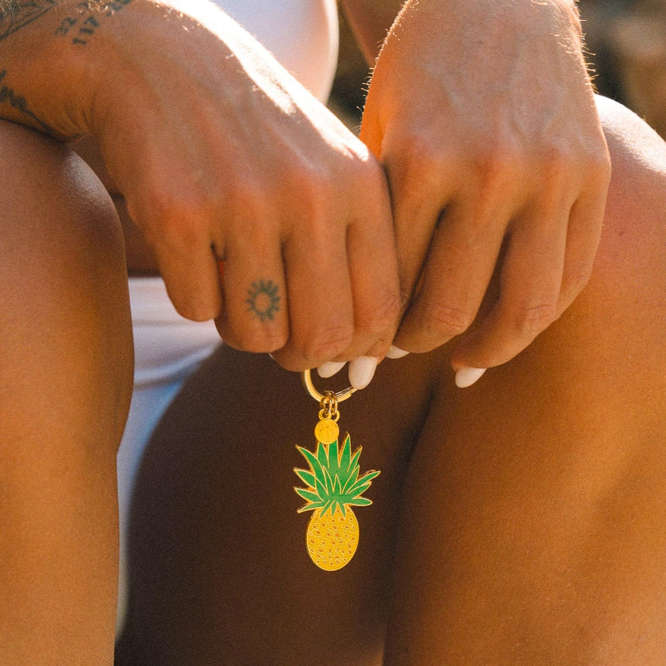 The Pineapple Keychain