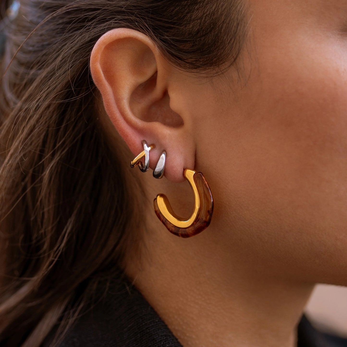Amber Earrings
