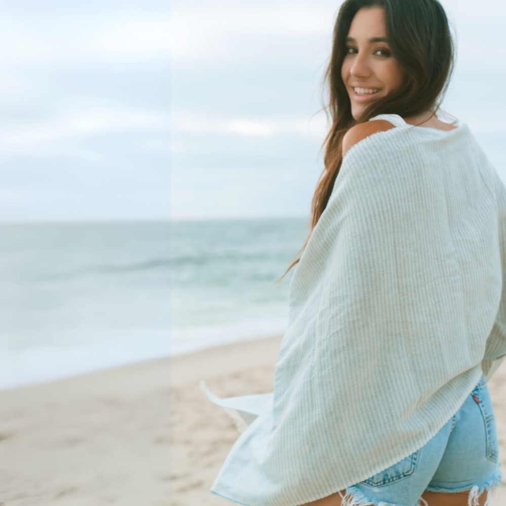 The Upcycled Denim Scarf