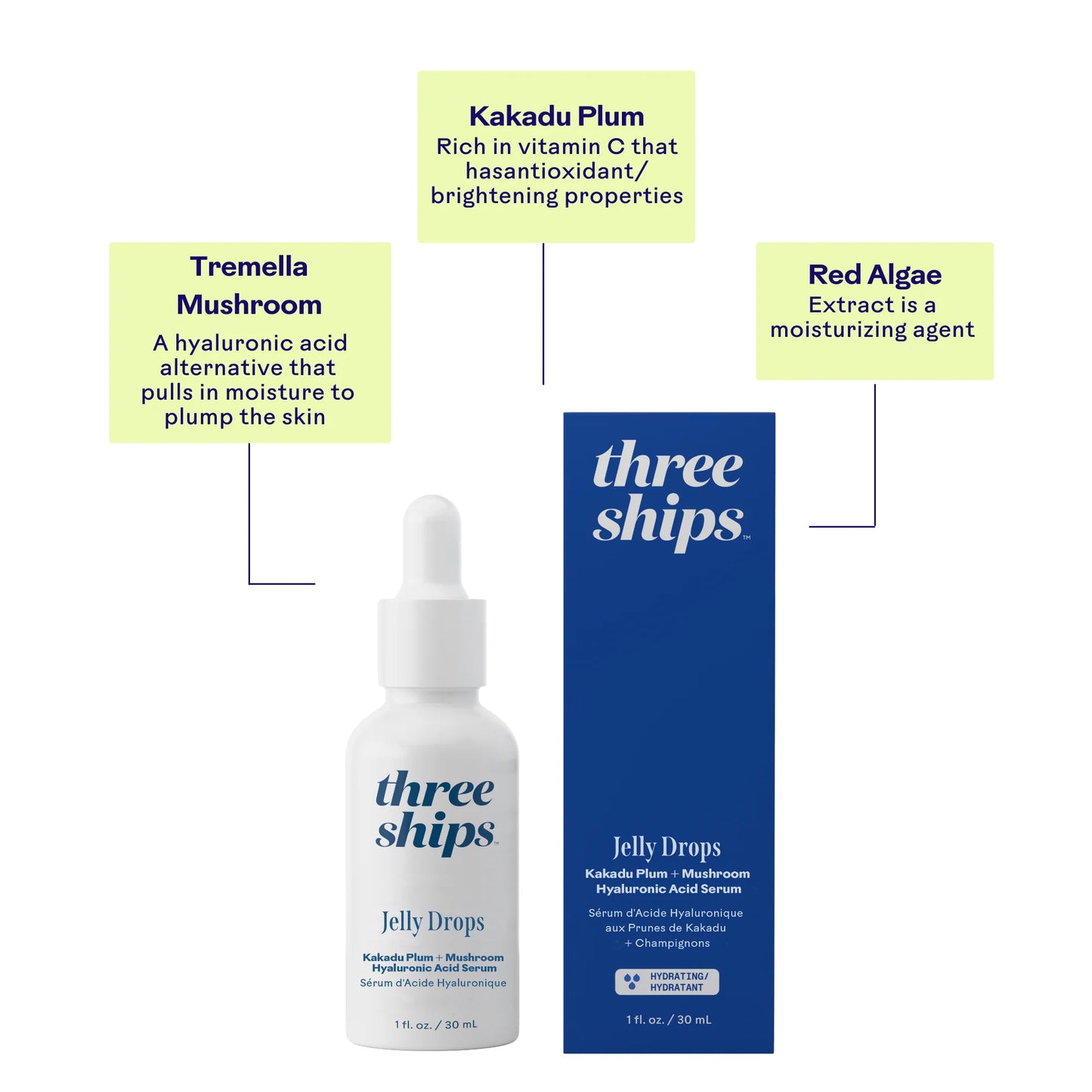 Jelly Drops™ Kakadu Plum + Mushroom Hyaluronic Acid Serum