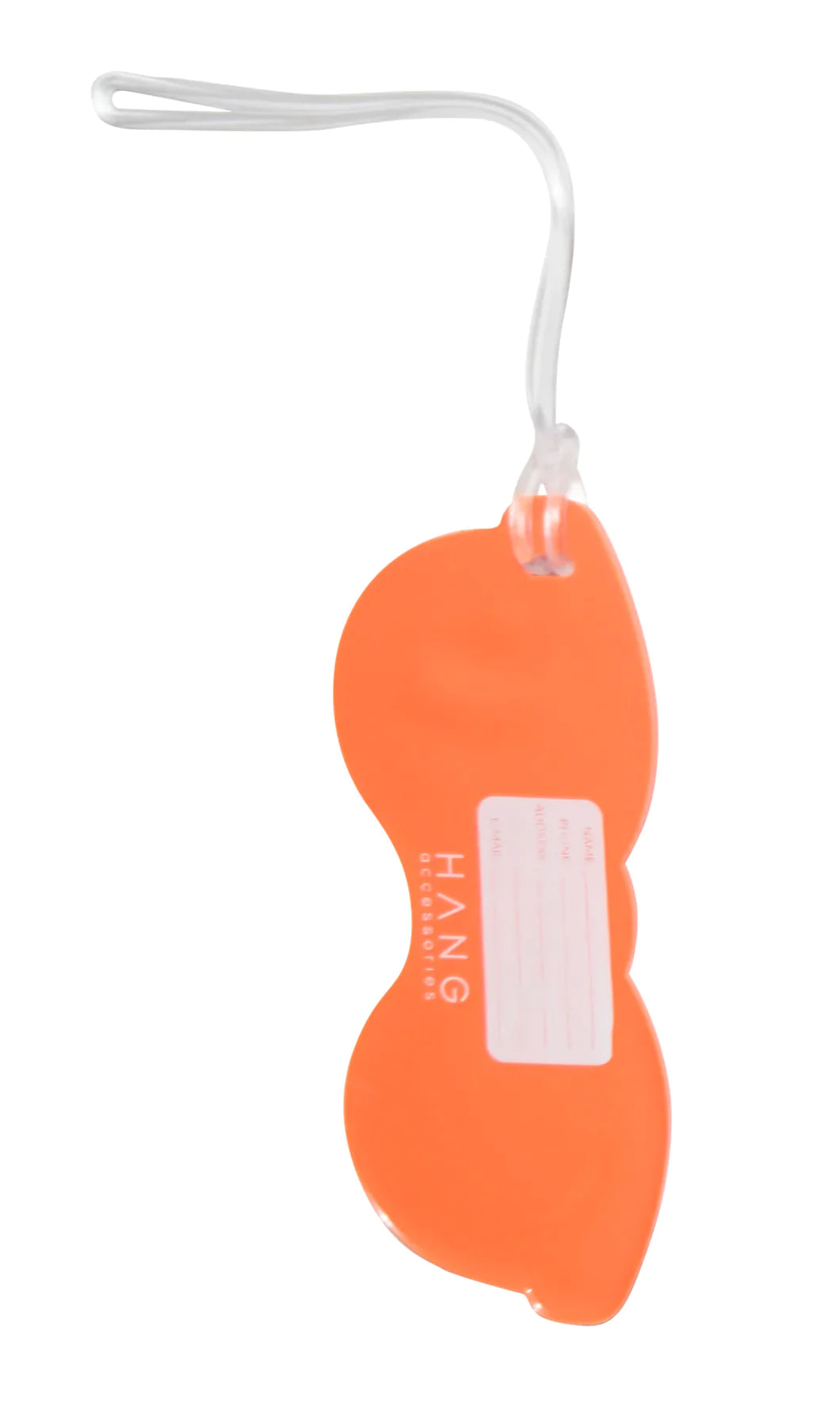 Silicone Luggage Tag - Sunglasses