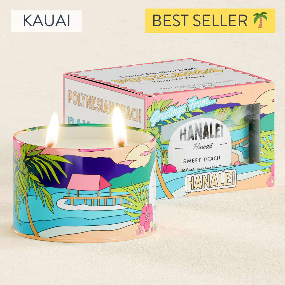 Postcards Candles - Hanalei Candle