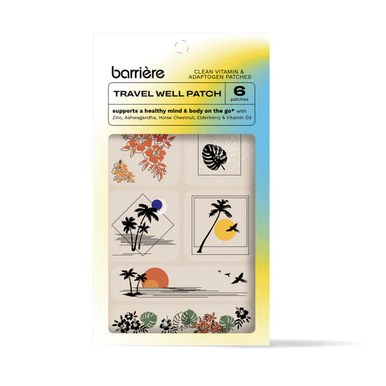 Travel Well 6-Pack Patches - Tropics