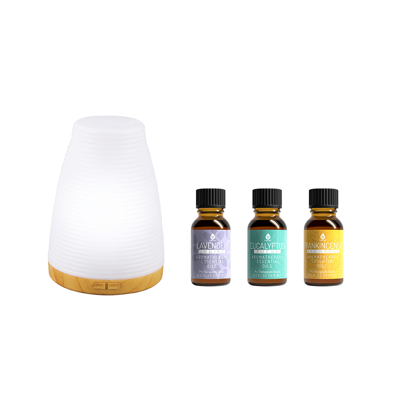 2in1 USB Essential Oil Aroma Difffuser (Oils Included)