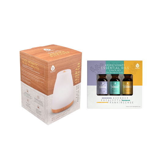 2in1 USB Essential Oil Aroma Difffuser (Oils Included)