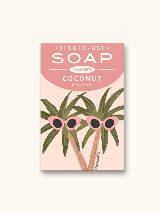 Sunny Palms Single-Use Soap Sheets