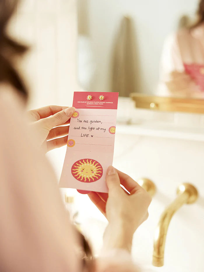 U R Golden Good Day Earrings