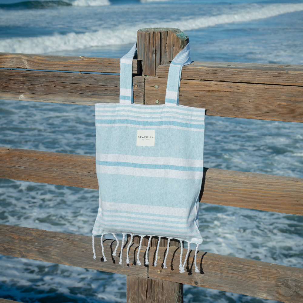 The Blue Stripe Bag