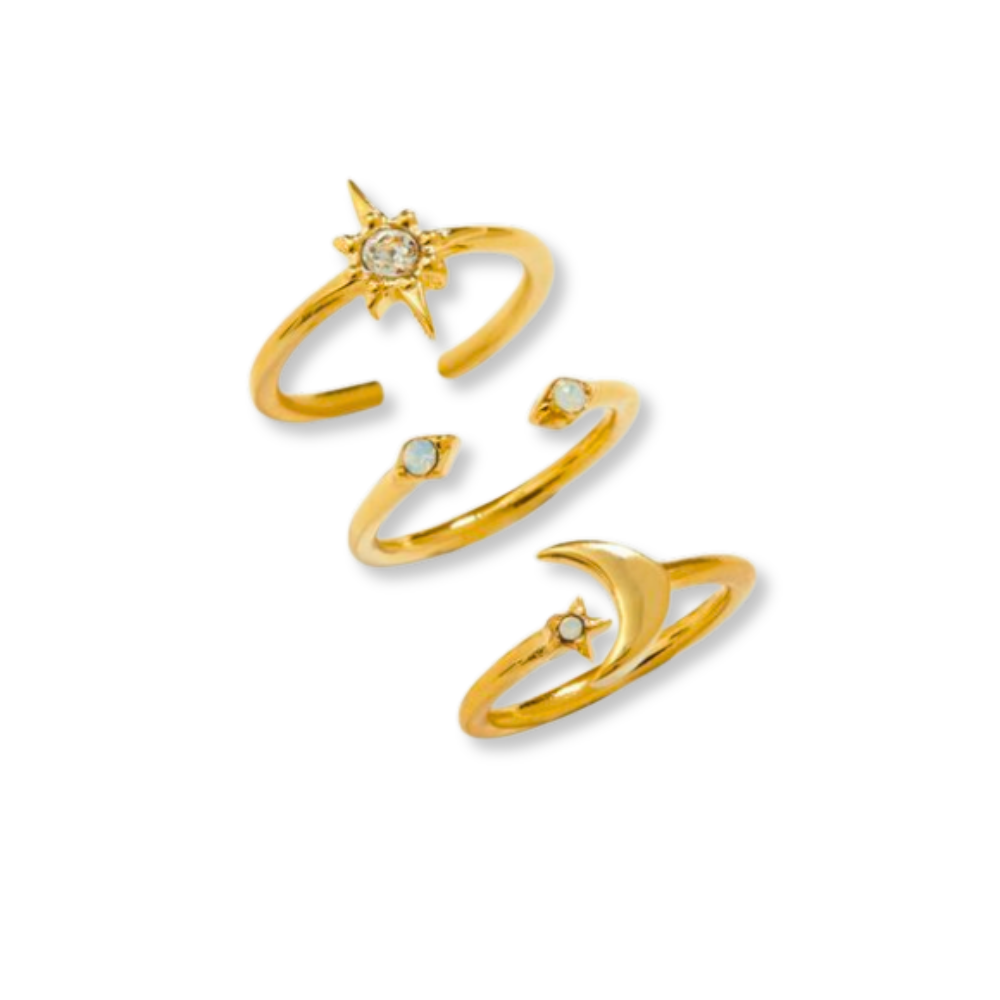 Celestial Mix-and-Match Rings