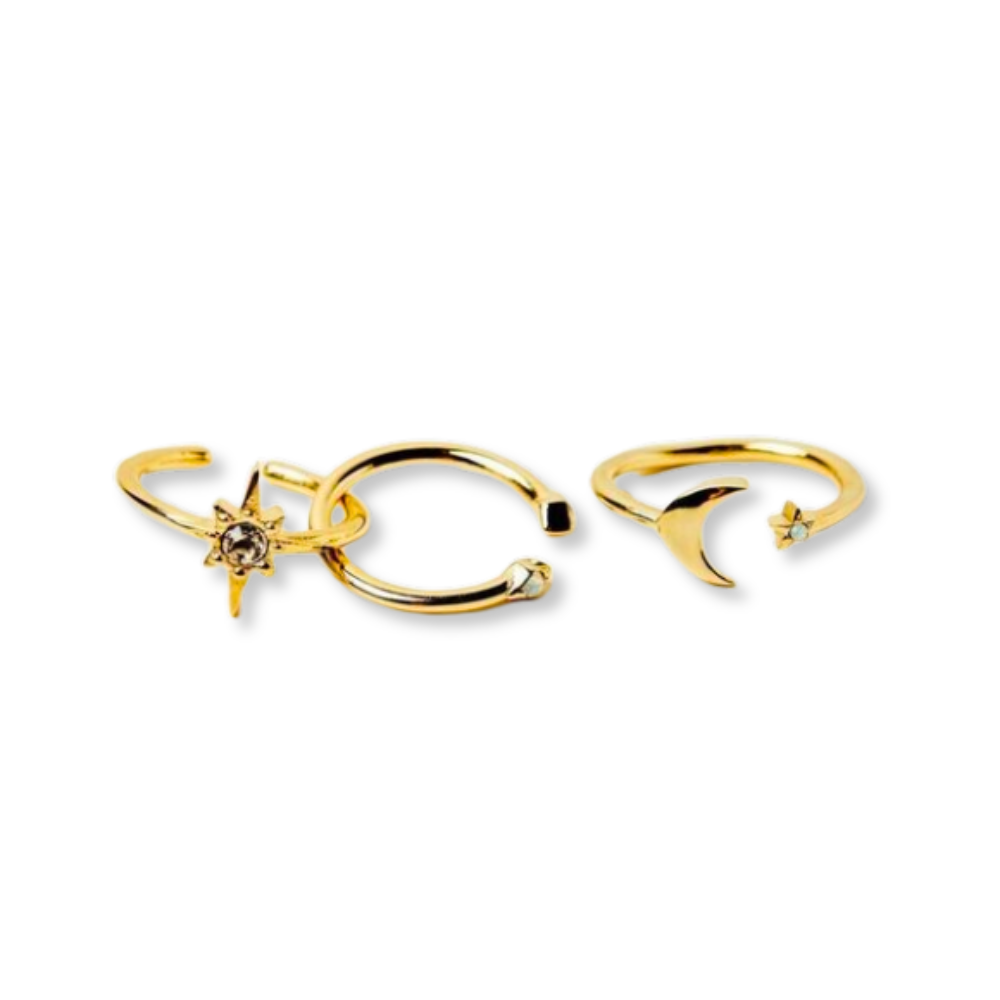 Celestial Mix-and-Match Rings