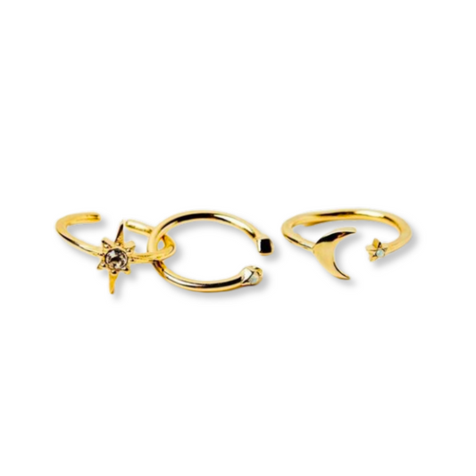 Celestial Mix-and-Match Rings