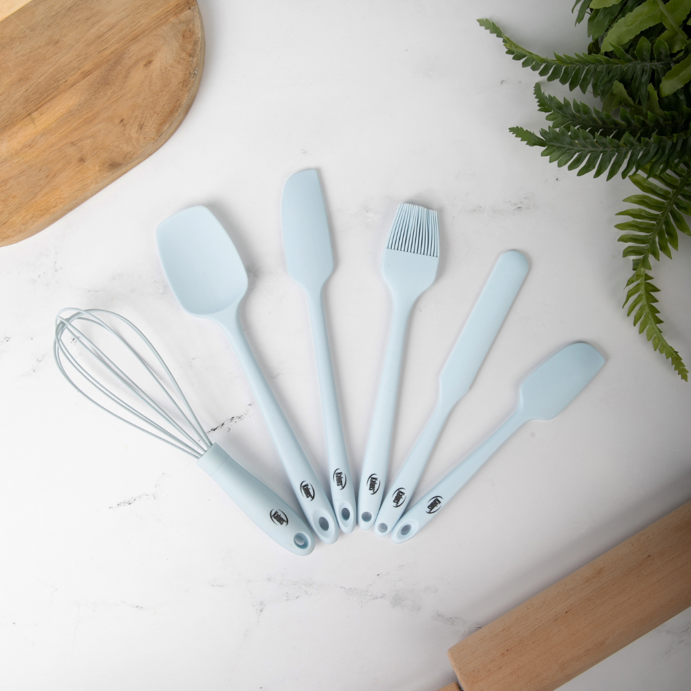 The 6-Piece Silicone Kitchen Tool Bundle