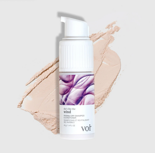 She’s Like the Wind: Invisible Dry Shampoo + Conditioner