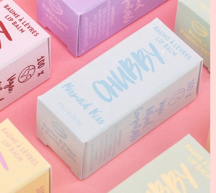 Chubby Lip Balm - Mermaid Kiss (Cotton Candy & Berries)
