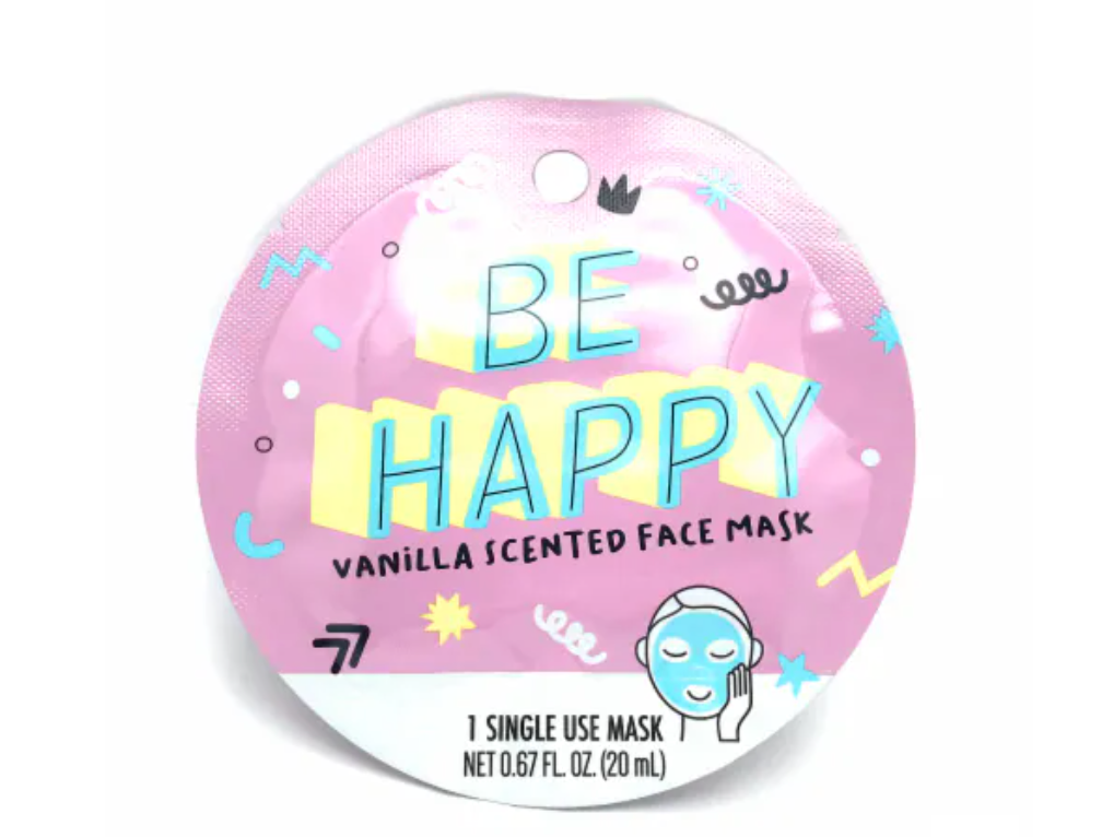 Scented Face Mask (Single) - Be Happy