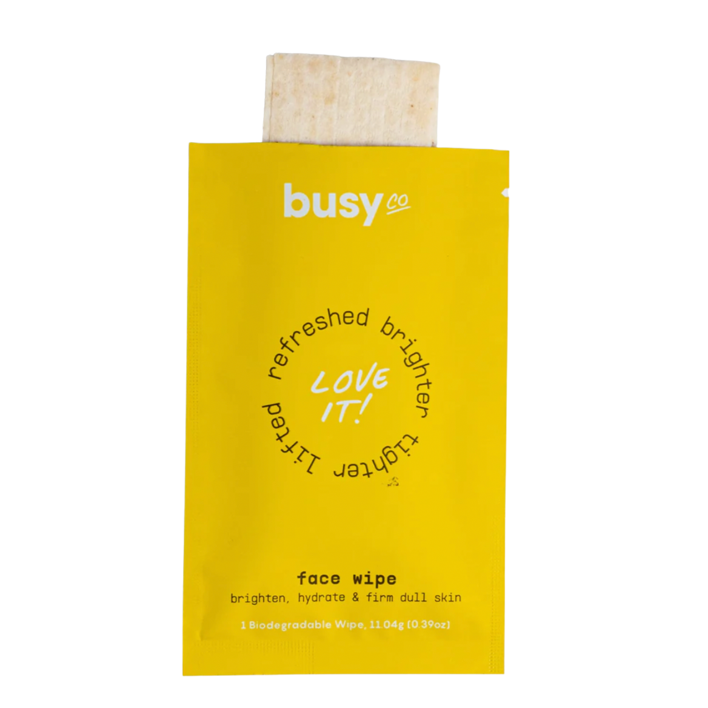 Glow Face Wipes