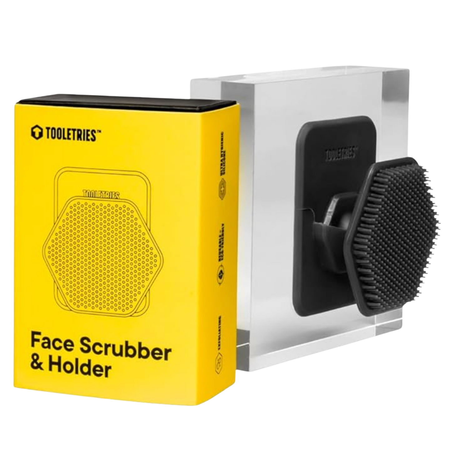 Face Scrubber + Holder Set