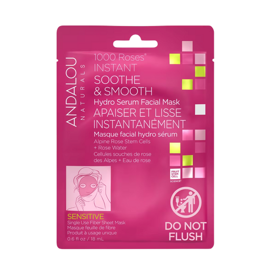 1000 Roses Instant Soothe & Smooth Sheet Mask