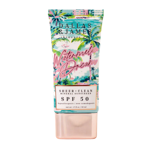 Watermelon Dream Sheer + Clean Mineral Sunscreen SPF 50