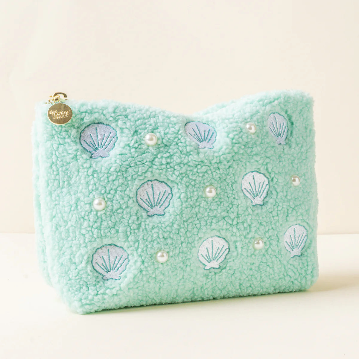 Teddy Pouch - Seashells + Pearls